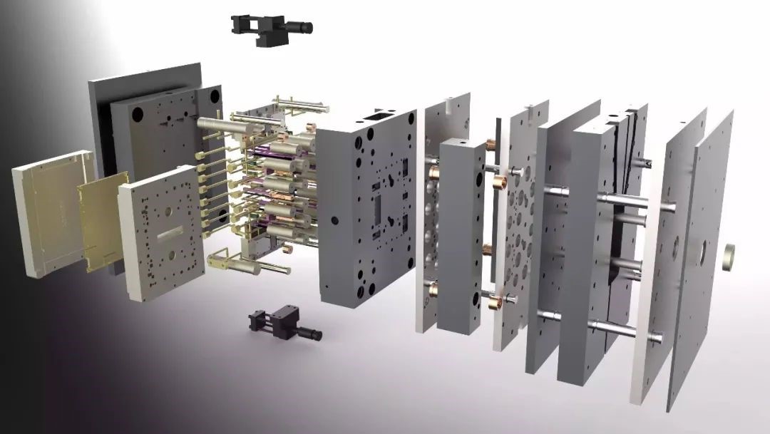 壓縮注塑模具結構組成與分類